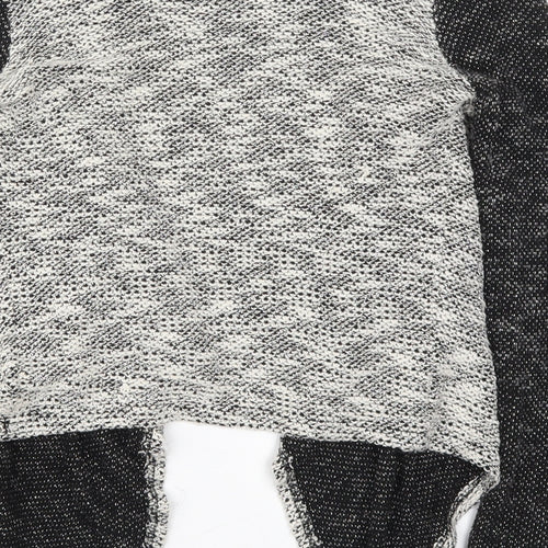 Mandi Womens Grey  Knit Cardigan Jumper Size 8