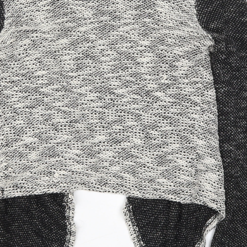 Mandi Womens Grey  Knit Cardigan Jumper Size 8