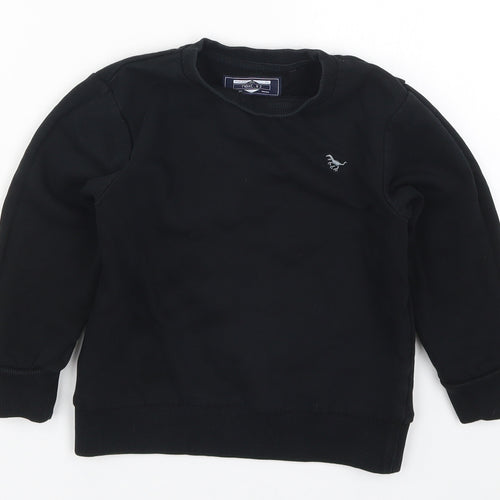 NEXT Boys Black   Pullover Sweatshirt Size 3-4 Years