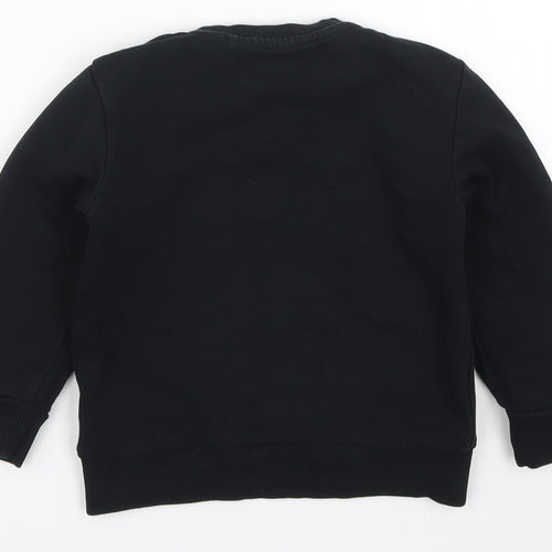 NEXT Boys Black   Pullover Sweatshirt Size 3-4 Years