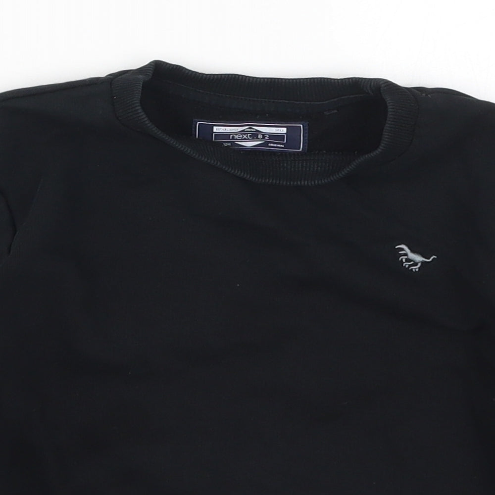NEXT Boys Black   Pullover Sweatshirt Size 3-4 Years