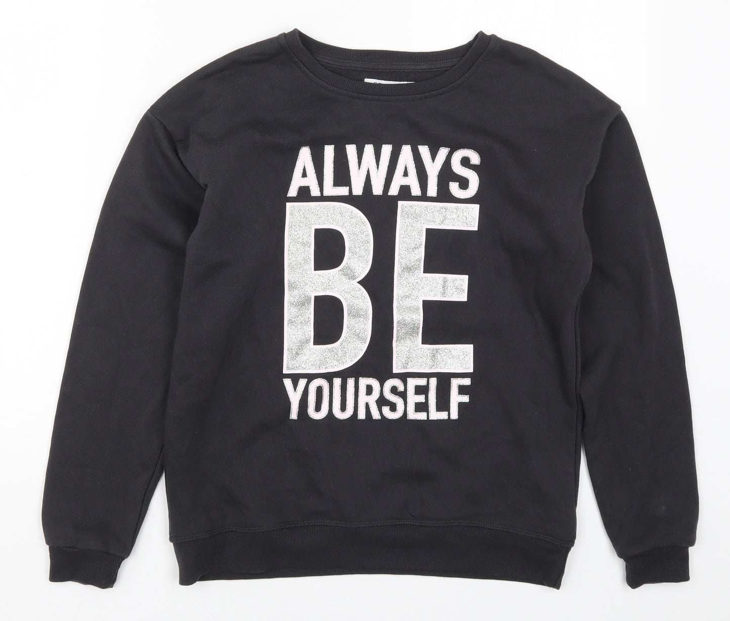 Primark Boys Grey   Pullover Sweatshirt Size 12-13 Years  - Always Be Yourself