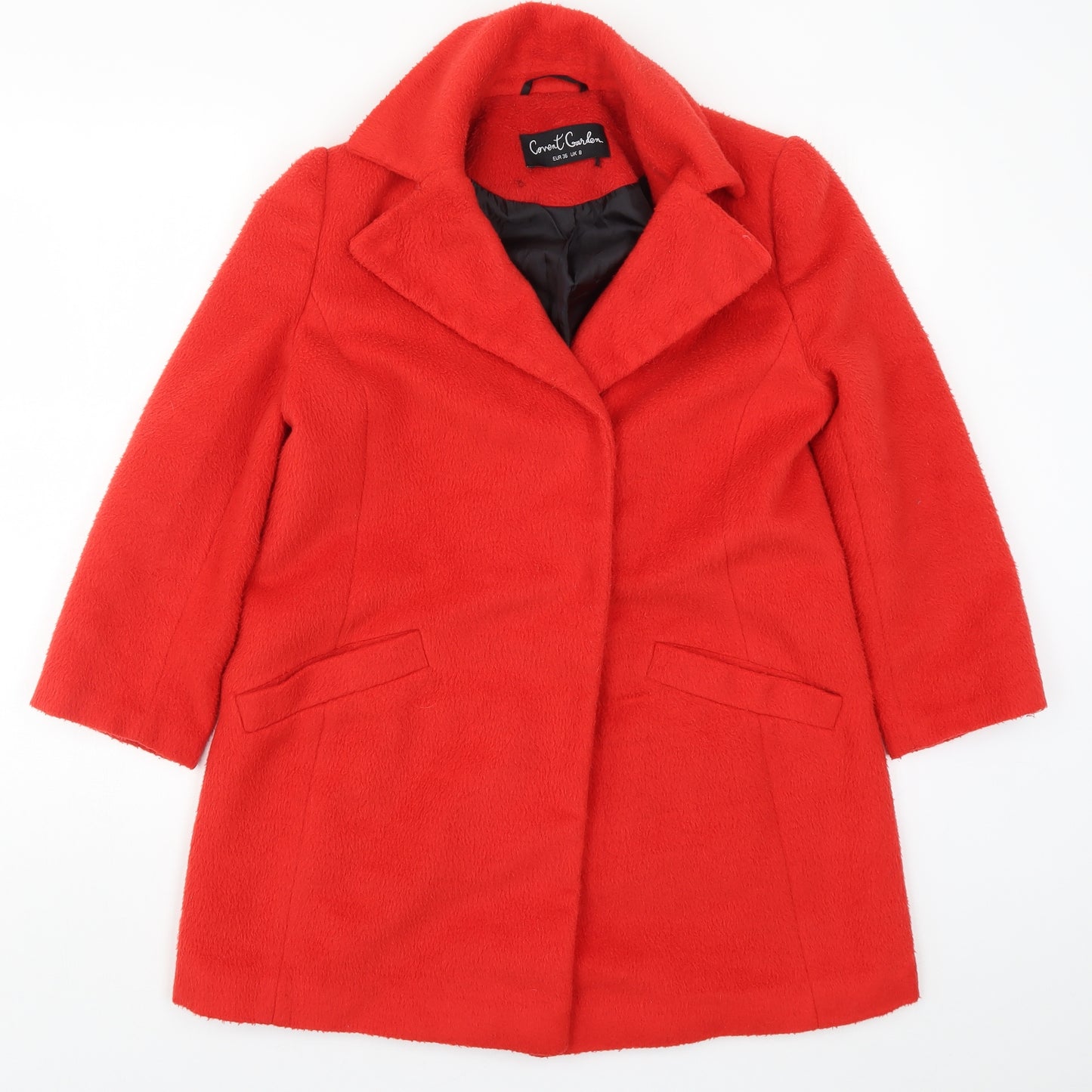 Covent Garden Womens Red   Pea Coat Coat Size 8