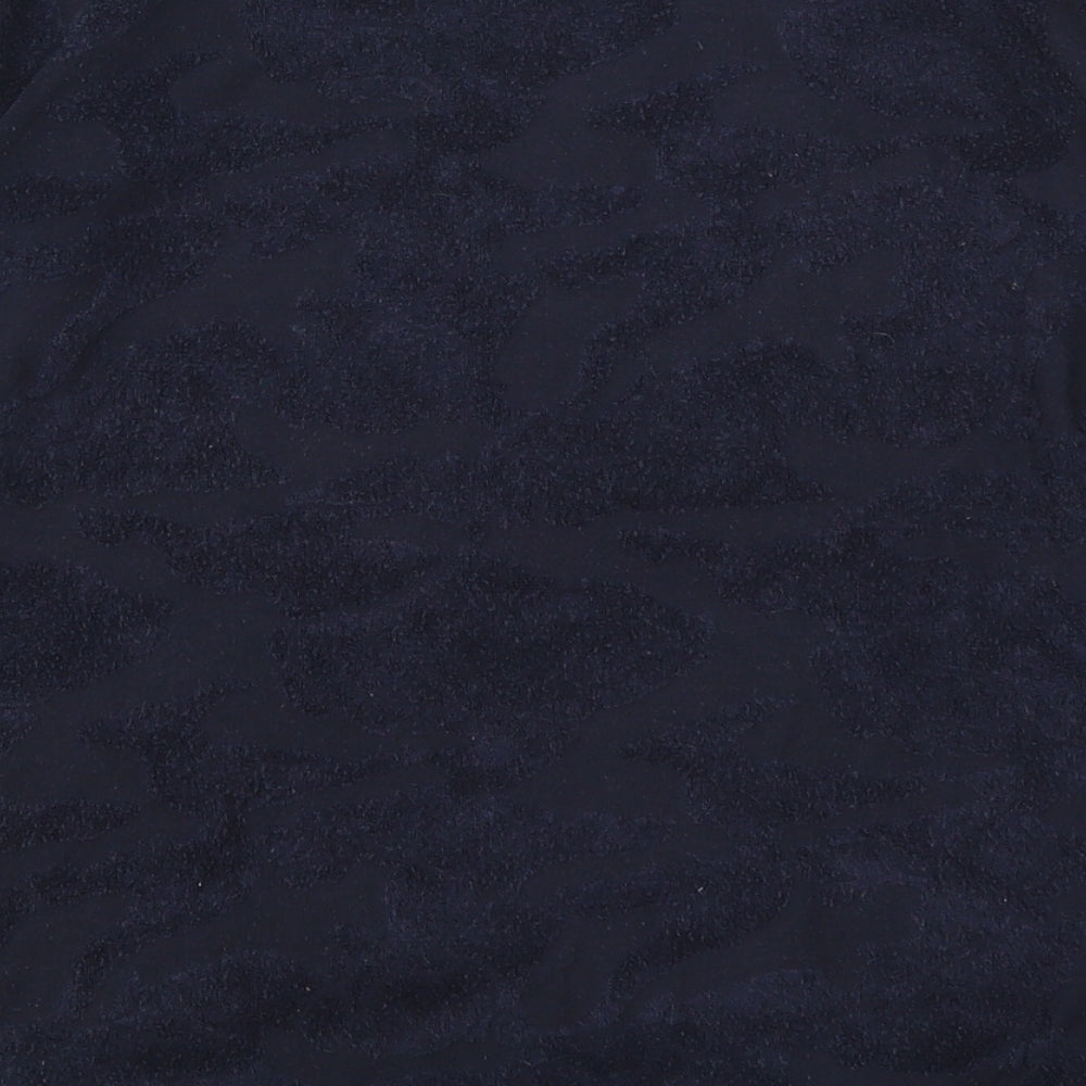 Matalan Boys Blue Camouflage  Pullover Sweatshirt Size 11 Years