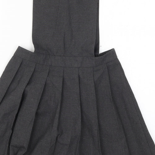 George Girls Grey   Pinafore/Dungaree Dress  Size 7-8 Years