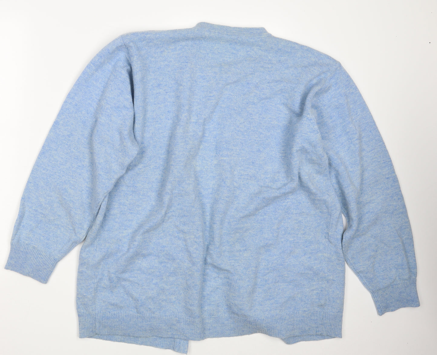 Preworn Womens Blue   Cardigan Jumper Size 18