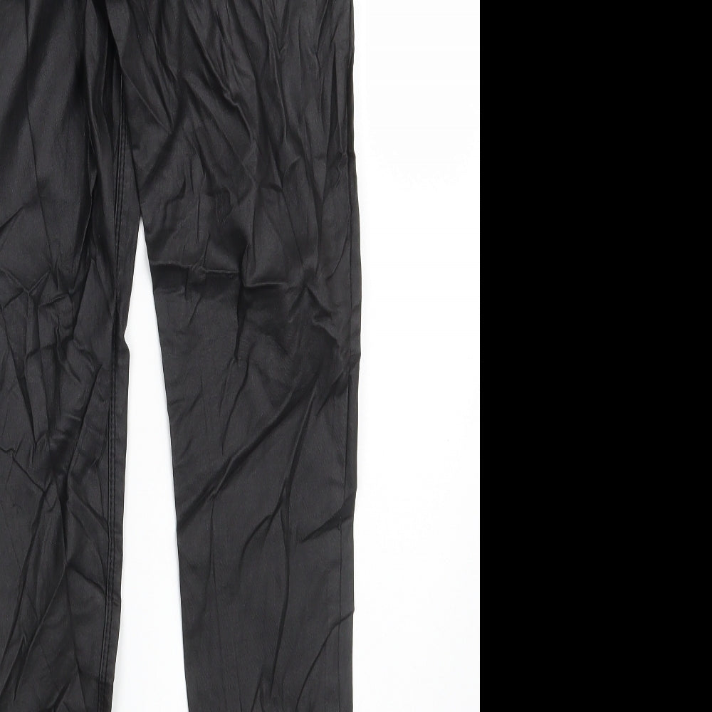 DENIM CO. Womens Black   Jegging Leggings Size 8 L28 in