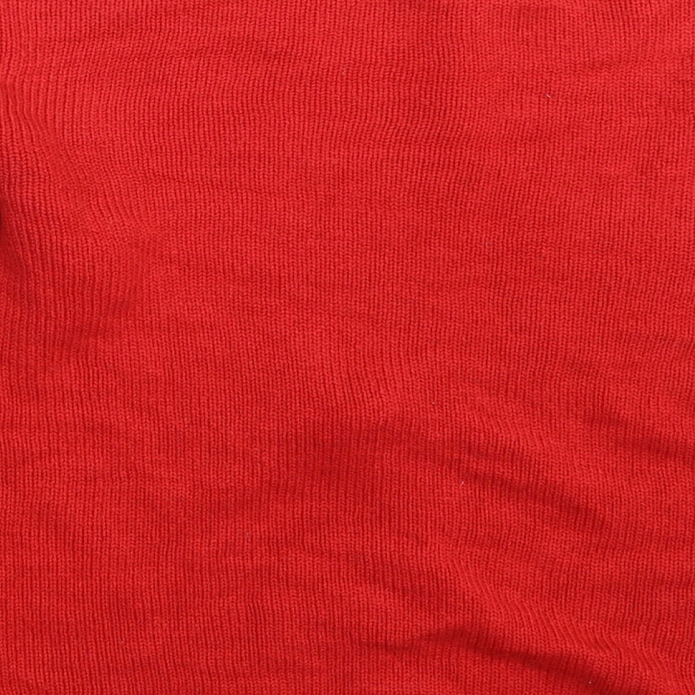 Select Womens Red   Pullover Jumper Size 14  - Seasonal Christmas Festive Holiday
