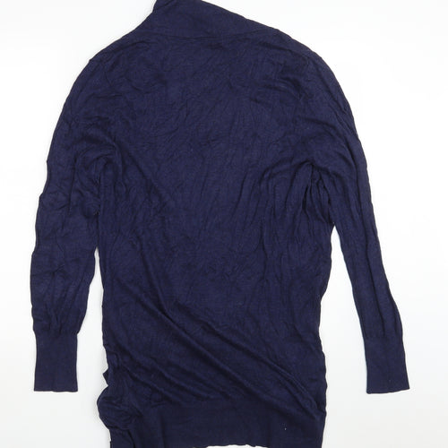 Atmosphere Womens Blue  Knit Wrap Jumper Size 16
