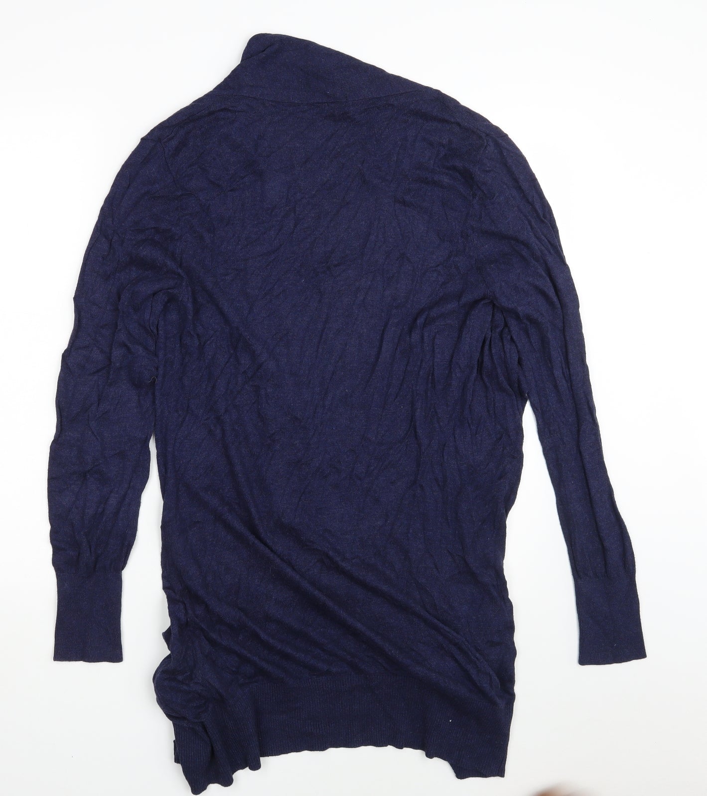 Atmosphere Womens Blue  Knit Wrap Jumper Size 16