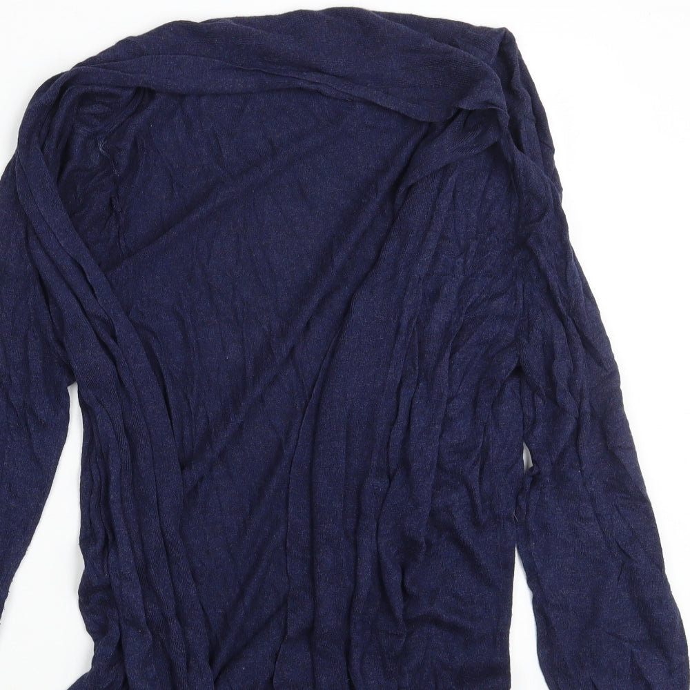 Atmosphere Womens Blue  Knit Wrap Jumper Size 16