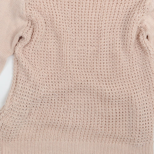 Cubus Womens Pink  Knit Pullover Jumper Size S