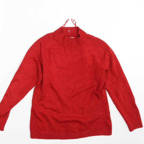 Filati Womens Red   Pullover Jumper Size M