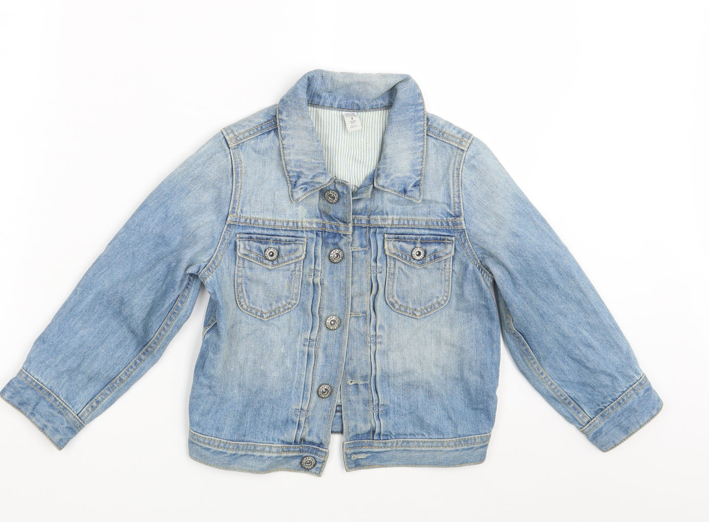 Gap Boys Blue  Denim Jacket  Size 4 Years