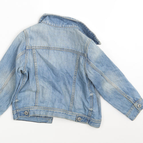 Gap Boys Blue  Denim Jacket  Size 4 Years