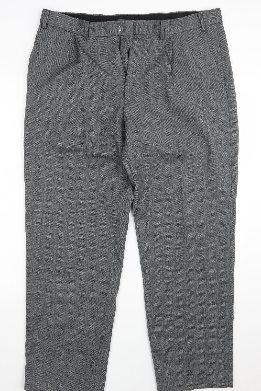M&S Mens Grey   Trousers  Size 36 in L29 in