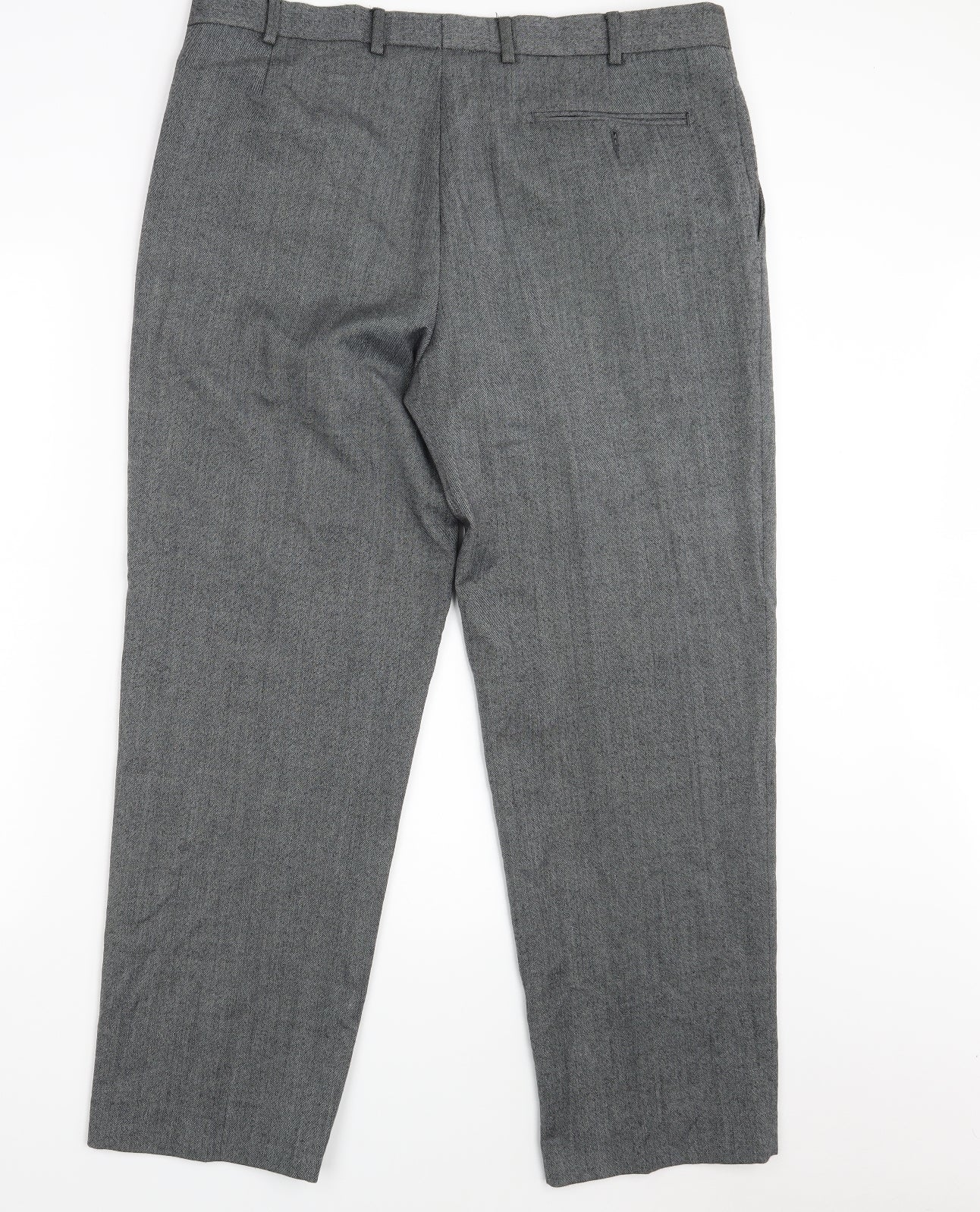 M&S Mens Grey   Trousers  Size 36 in L29 in