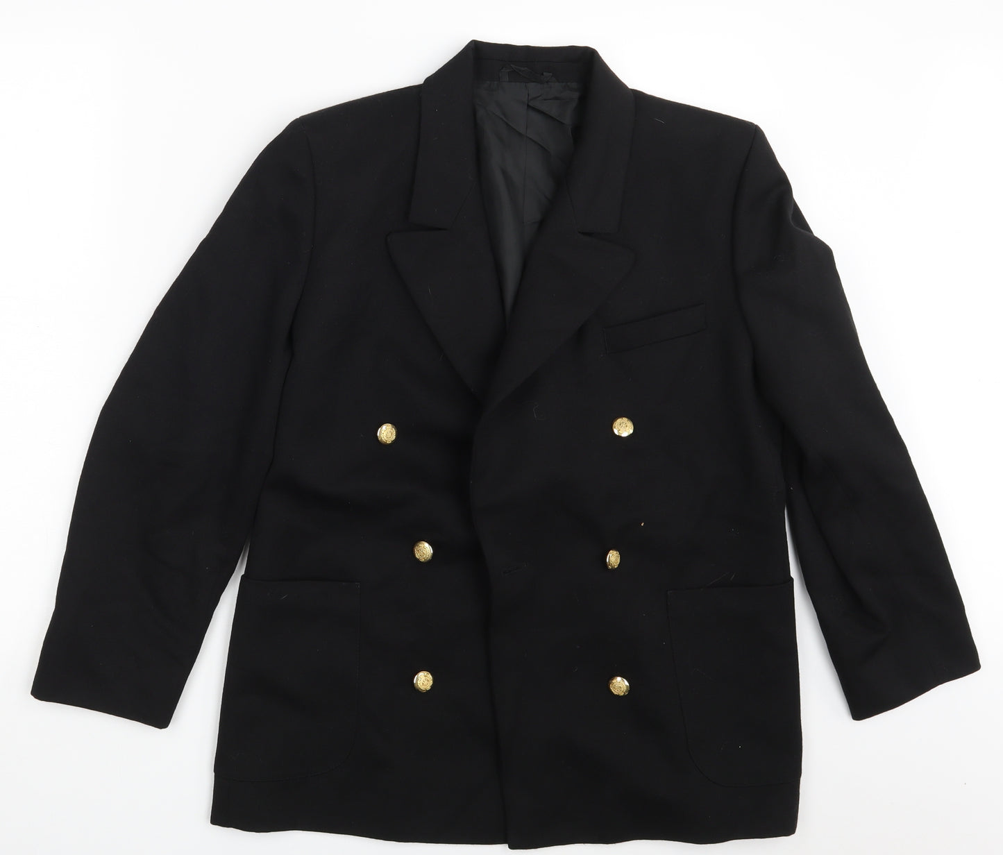 M&S Womens Black   Jacket Blazer Size 12