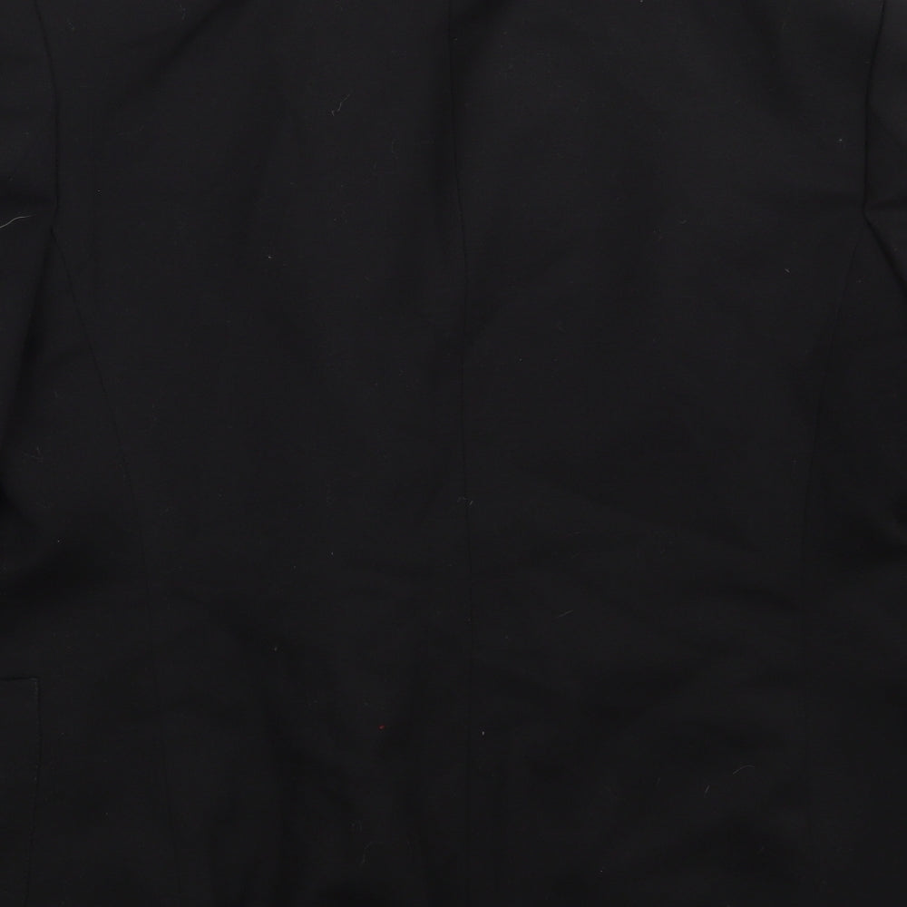 M&S Womens Black   Jacket Blazer Size 12