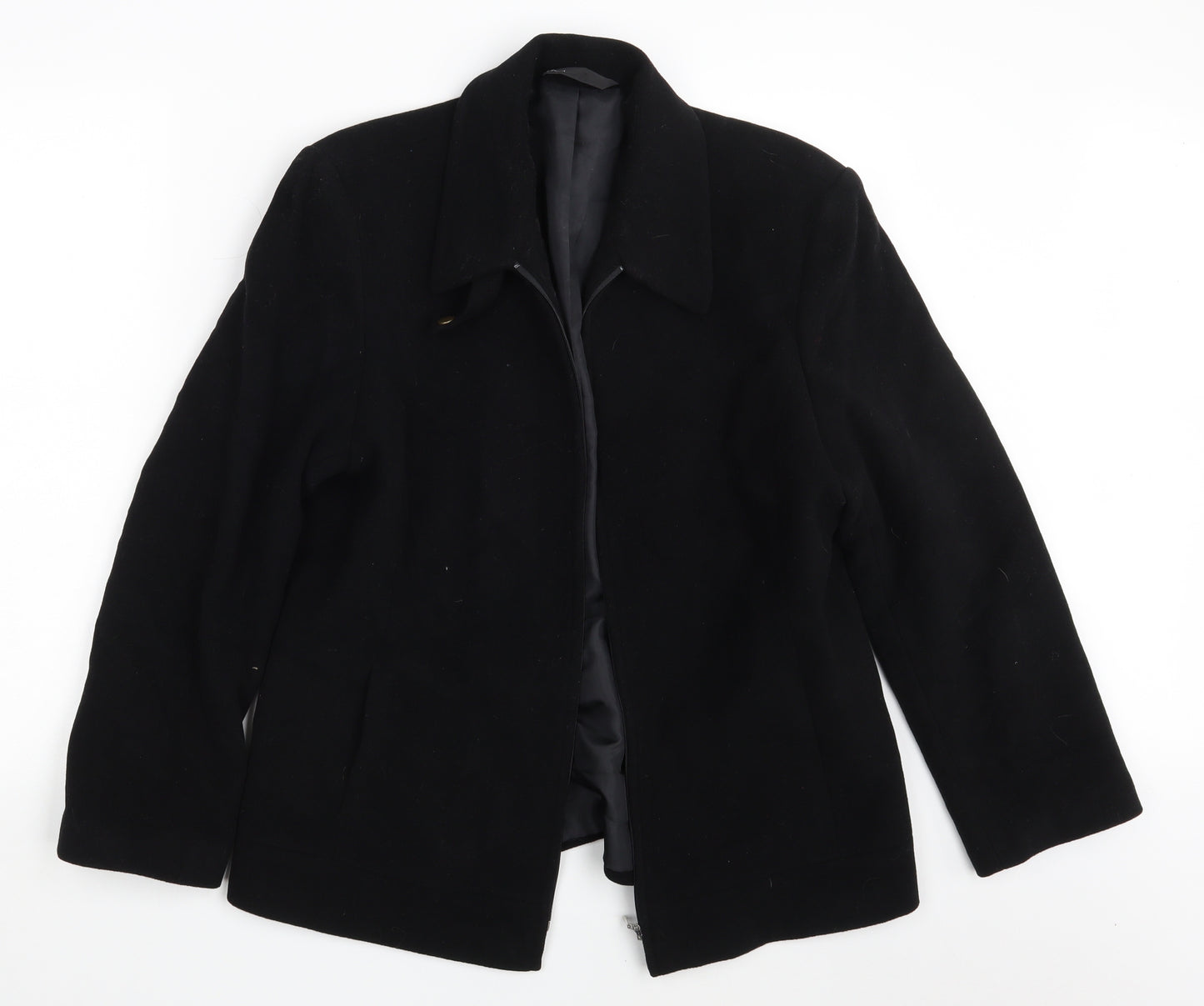 BHS Womens Black   Jacket Blazer Size 14
