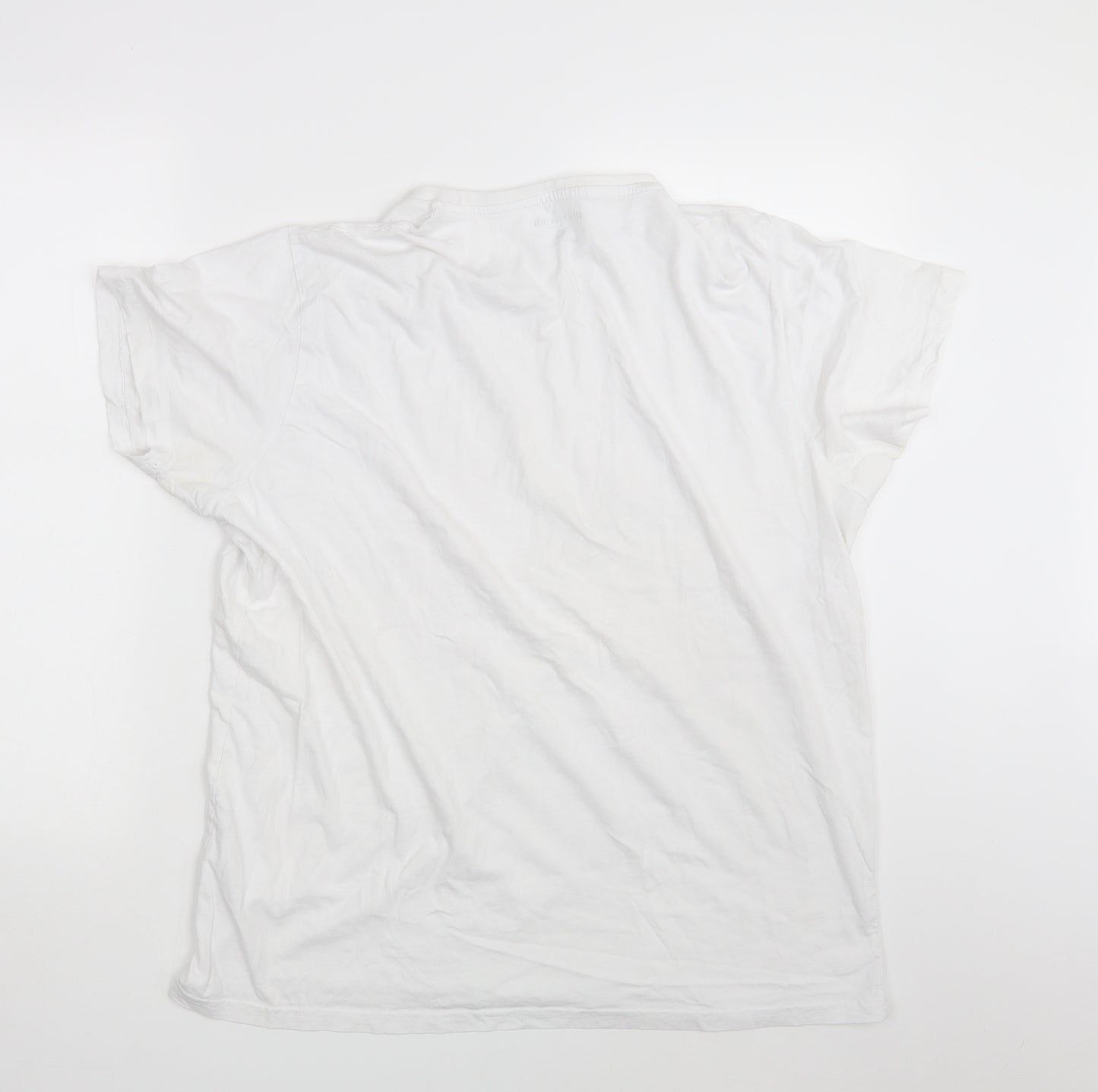 Cedar Wood State Mens White    T-Shirt Size 2XL