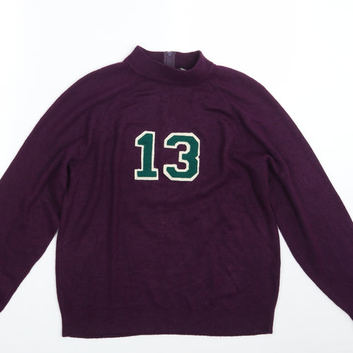 Designers Originals Womens Purple   Pullover Jumper Size M
