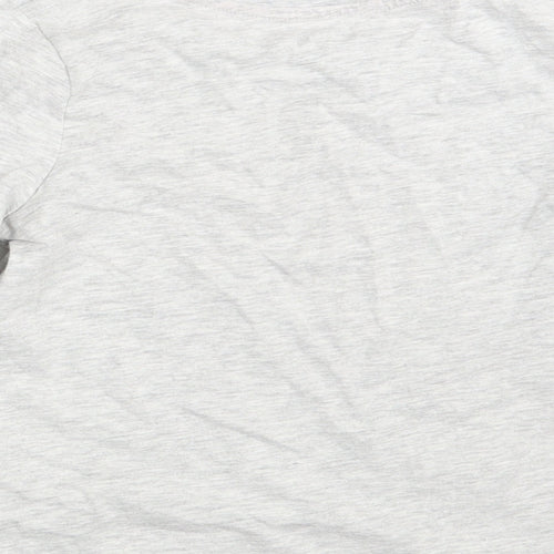 Nutmeg Girls Grey   Basic T-Shirt Size 6-7 Years