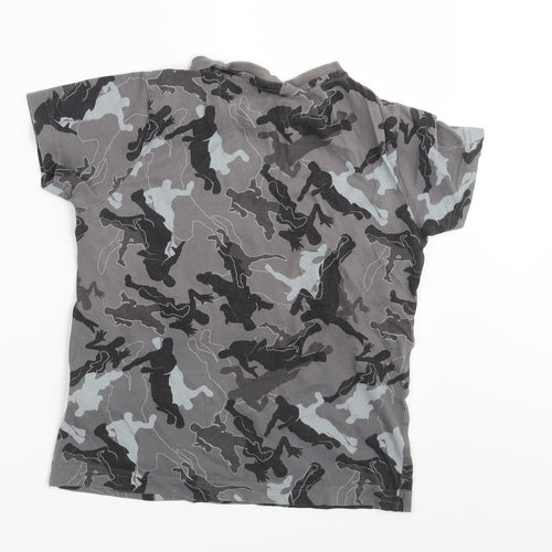 Fortnite Boys Grey   Basic T-Shirt Size S