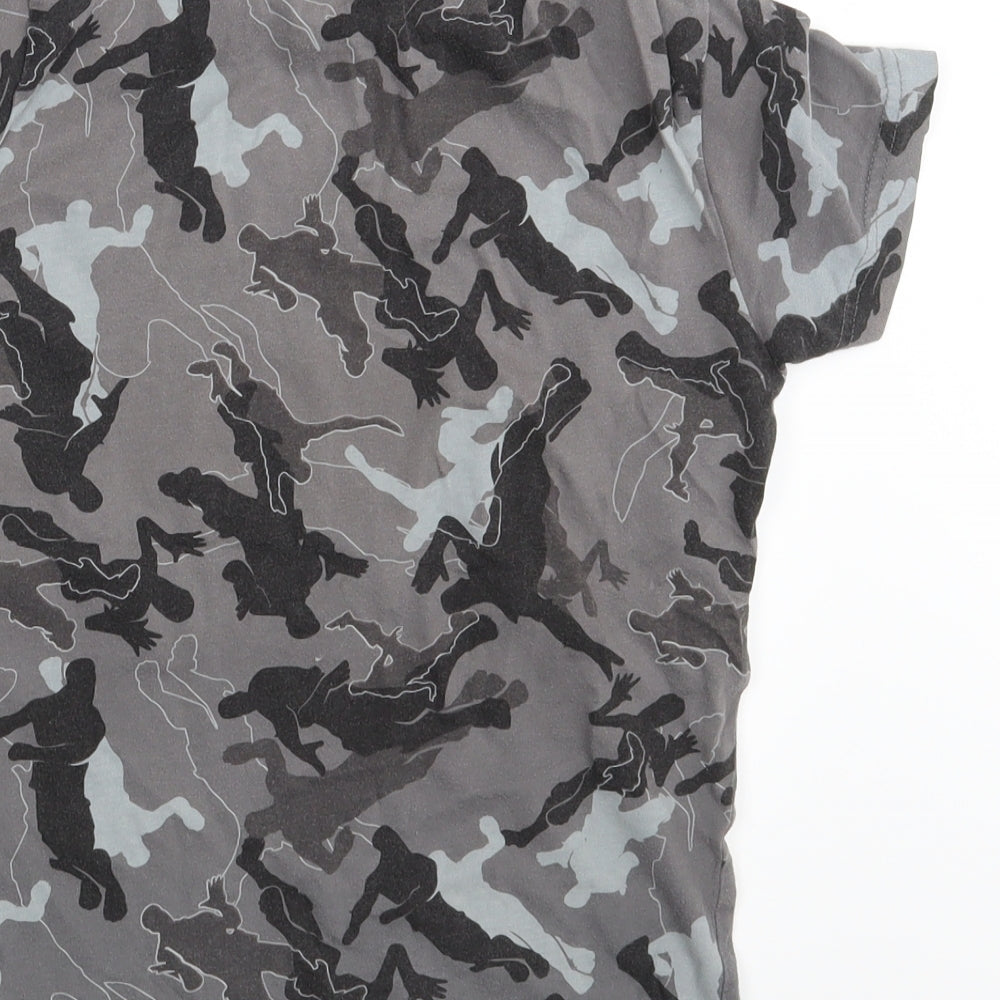 Fortnite Boys Grey   Basic T-Shirt Size S