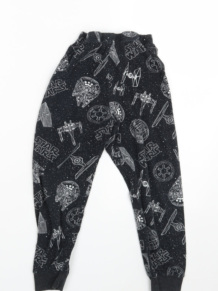 Matalan Boys Black Sweatpants Trousers Size 9 Months - Inside Leg 19 Inches
