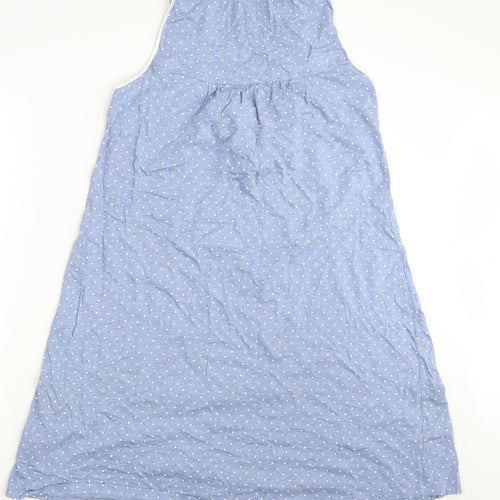 M&S Womens Blue Polka Dot  Chemise Nightshirt Size 18  - Nightwear