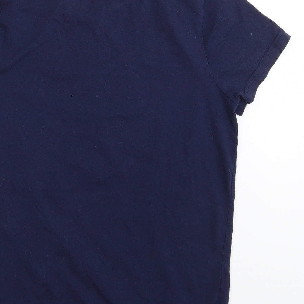 Jeff & Co  Boys Blue   Basic T-Shirt Size 11-12 Years  - Game Over