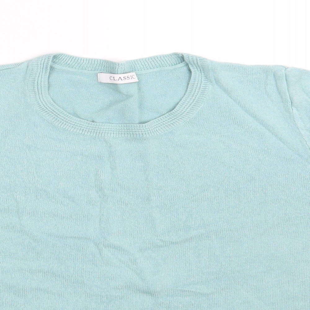 M&S Womens Blue   Pullover Jumper Size 12