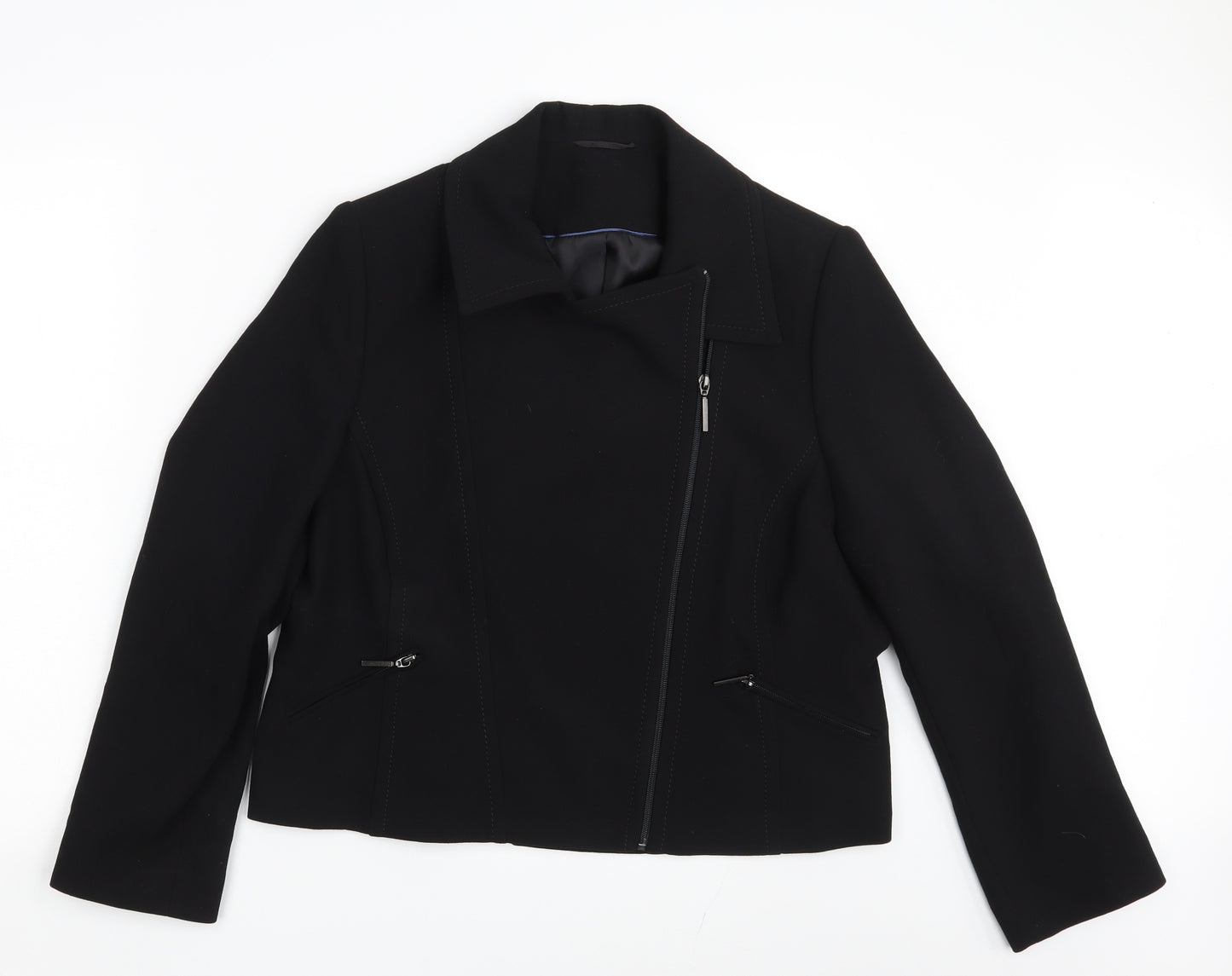 Preworn Womens Black   Jacket Blazer One Size