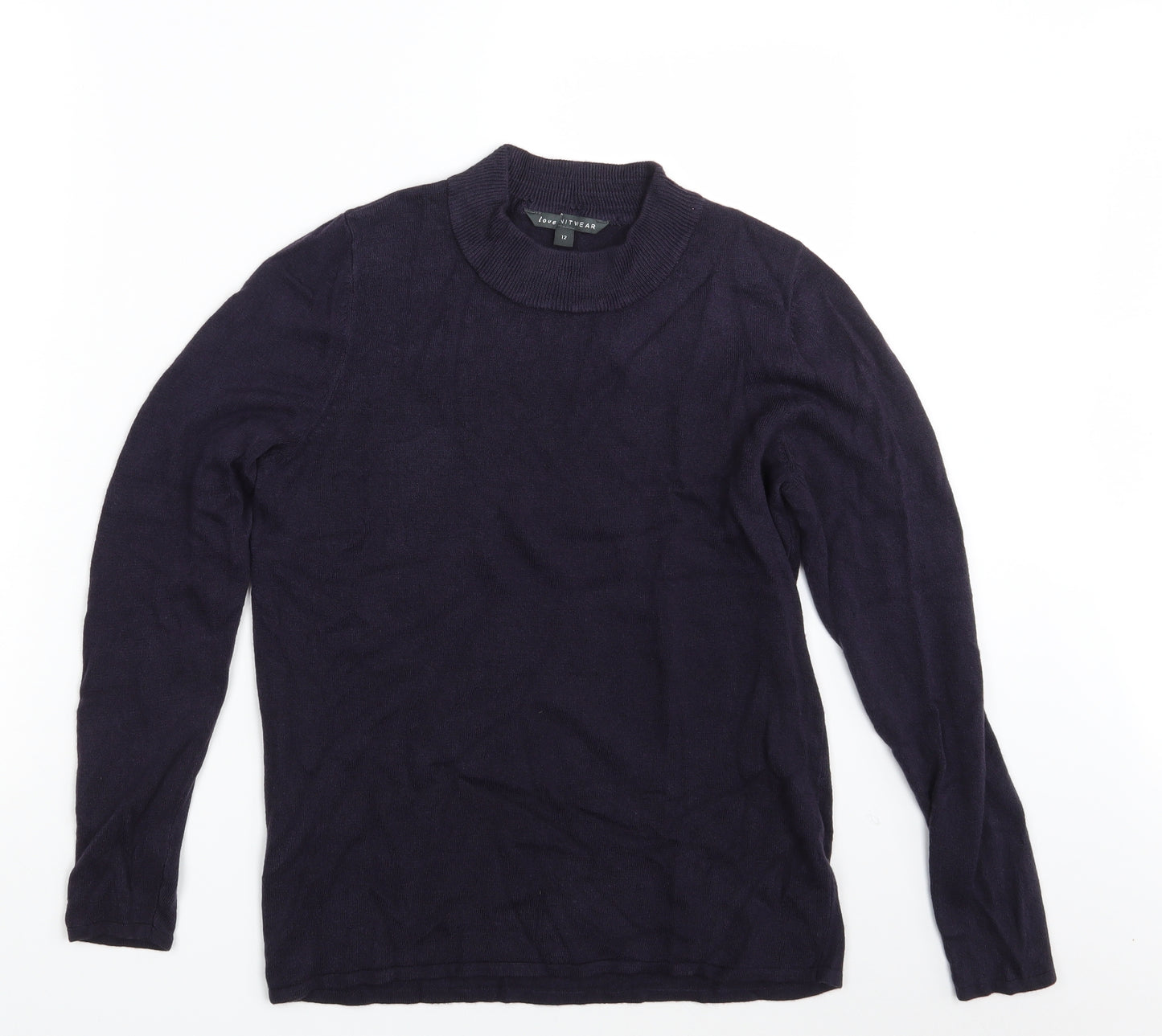Bonmarché Womens Blue   Pullover Jumper Size 12