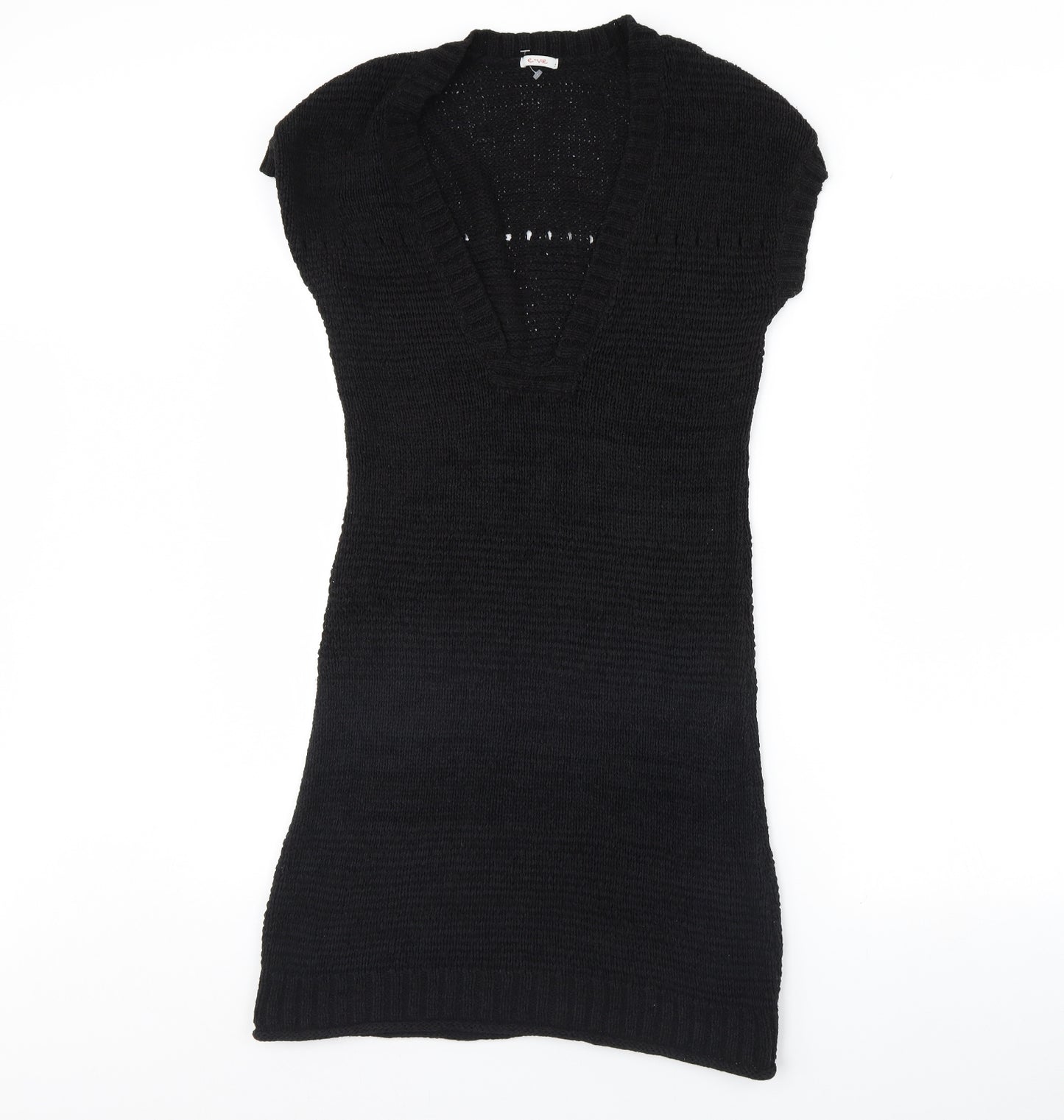 evie Womens Black   Jumper Dress  Size 10