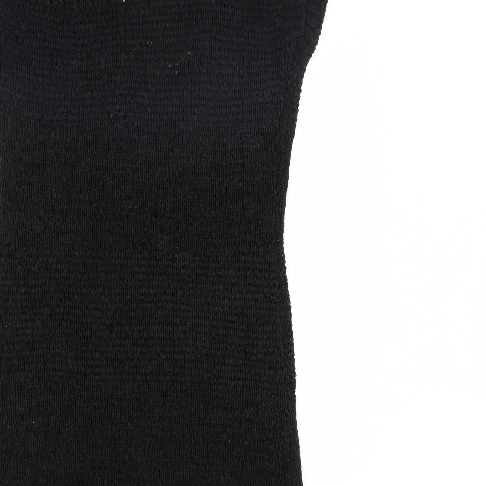 evie Womens Black   Jumper Dress  Size 10