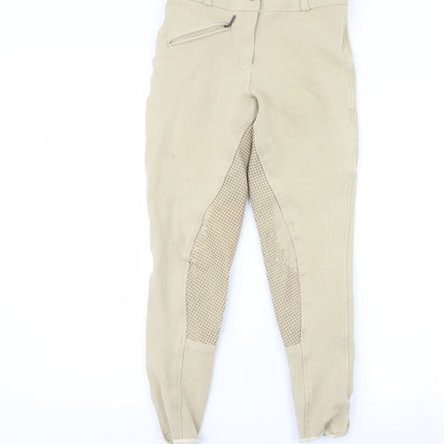 Preworn Womens Ivory   Trousers  Size 28 L28 in