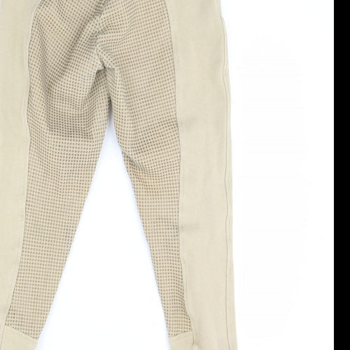 Preworn Womens Ivory   Trousers  Size 28 L28 in