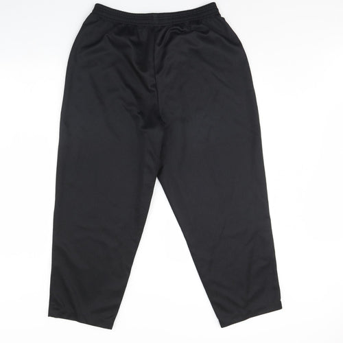 Preworn Womens Black   Trousers  Size 16 L28 in