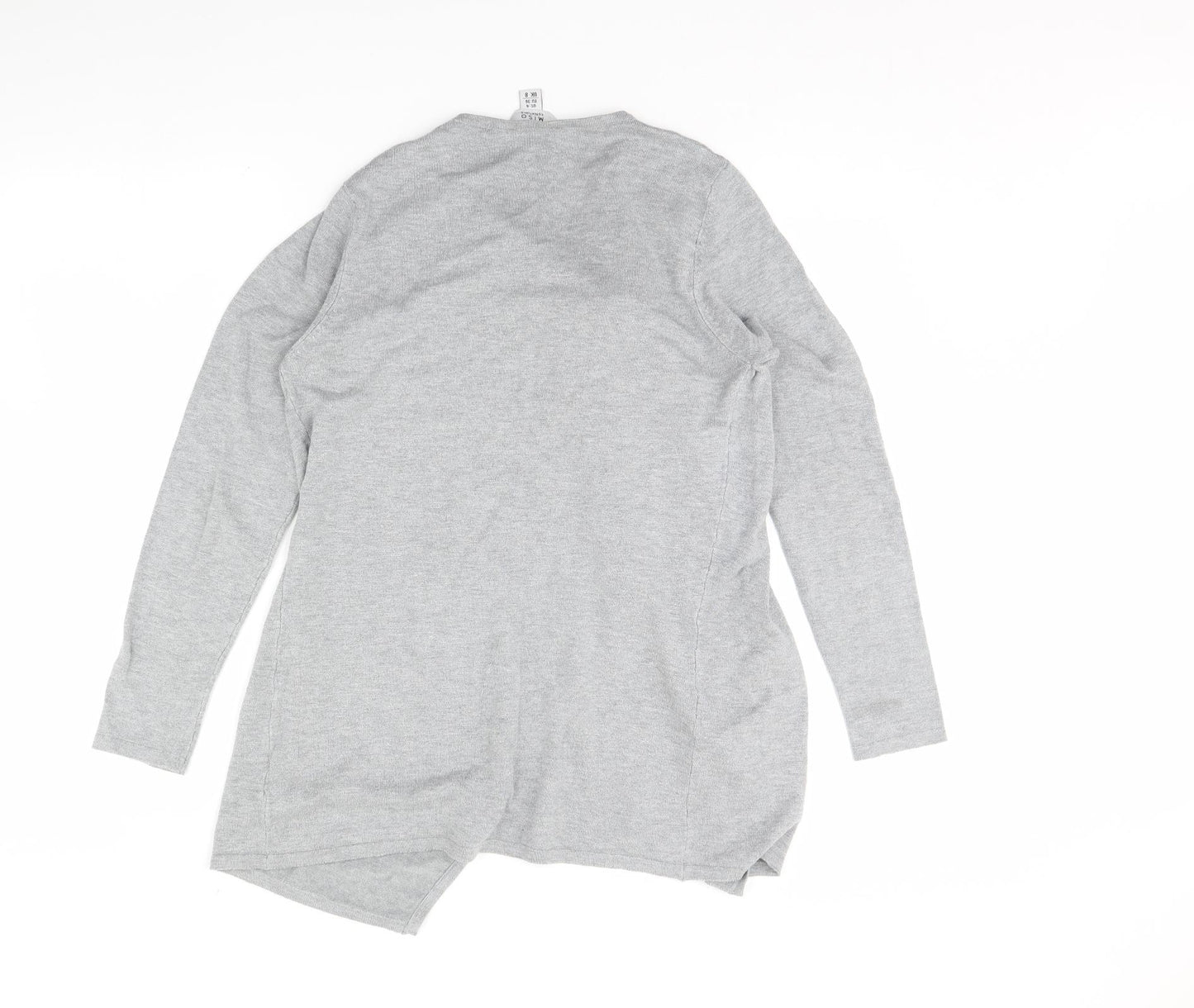 miso essentials Womens Grey   Cardigan Jumper Size 8