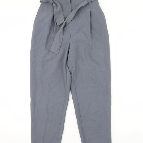 Topshop Womens Grey   Trousers  Size 4 L28 in