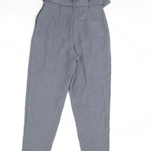 Topshop Womens Grey   Trousers  Size 4 L28 in