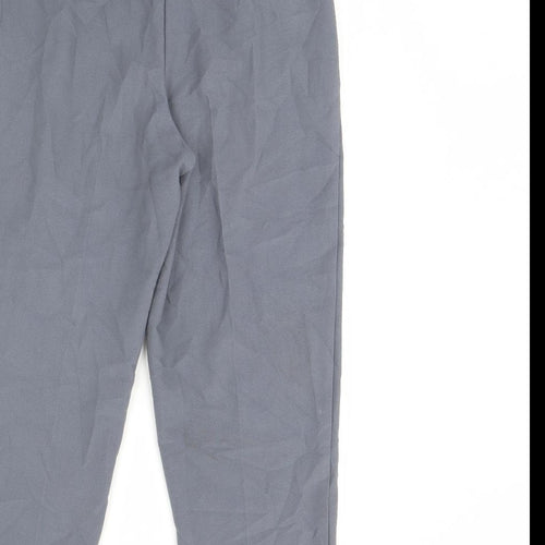 Topshop Womens Grey   Trousers  Size 4 L28 in