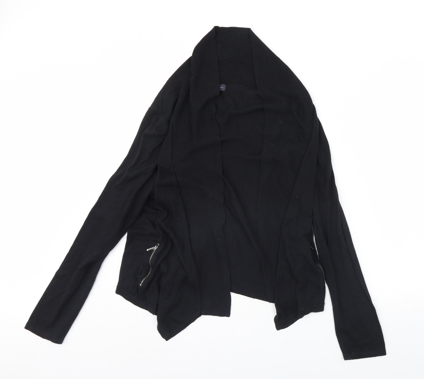 M&s Womens Black   Cardigan Jumper Size 18