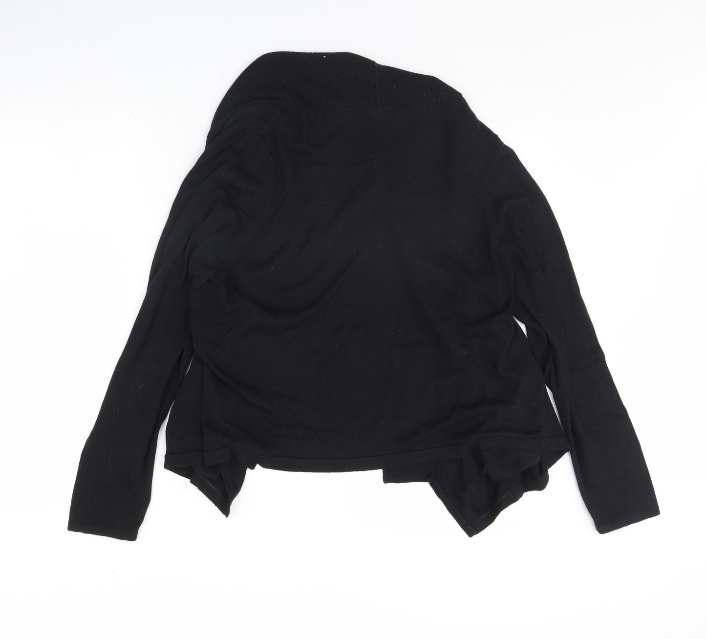 M&s Womens Black   Cardigan Jumper Size 18