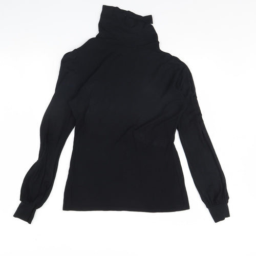 George Womens Black   Basic Blouse Size 10