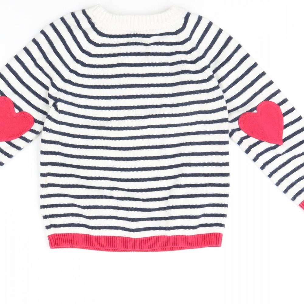 H&M Baby Blue Striped  Pullover Jumper Size 18-24 Months