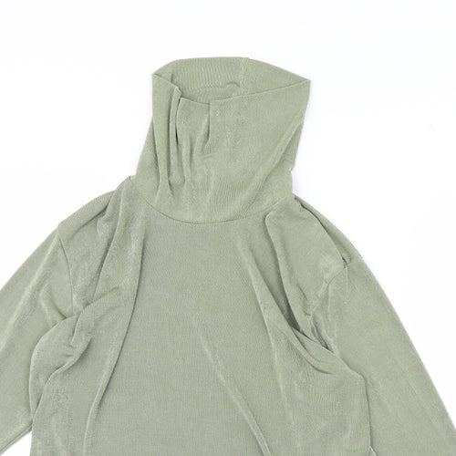 Body Style Womens Green   Pullover Jumper Size L