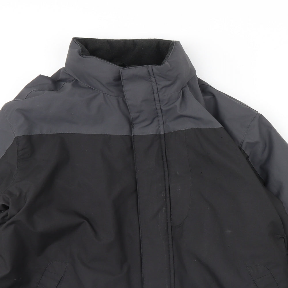 Greenwoods Mens Black   Rain Coat Coat Size M